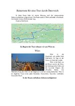 Презентация 'Reiseroute für eine Tour durch Österreich. Maršruts ekskursijai pa Austriju', 1.