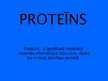 Презентация 'Proteīni', 1.