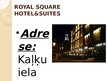 Презентация 'Viesnīca "Royal Square Hotel"', 2.