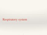 Презентация 'Respiratory System', 1.