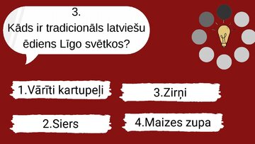 Презентация 'Spēle "Cik daudz tu zini par latviešu kultūru, tradīcijām?"', 6.