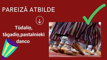 Презентация 'Spēle "Cik daudz tu zini par latviešu kultūru, tradīcijām?"', 19.