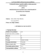 Отчёт по практике 'Profesionālās kvalifikācijas "Fizioterapeits" prakses atskaite', 25.