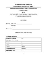 Отчёт по практике 'Profesionālās kvalifikācijas "Fizioterapeits" prakses atskaite', 147.