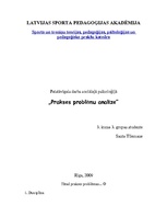 Отчёт по практике 'Prakses problēmu analīze', 1.