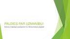Презентация 'Latvijas zīmols - AS "Dzintars"', 7.