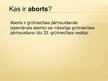 Презентация 'Aborta ietekme uz sievietes organismu', 4.