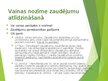Презентация 'Zaudējumu specifika, paredzamības princips', 12.