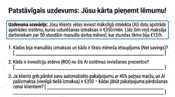 Презентация 'Tehnoloģiju loma vadības lēmumu pieņemšanā', 10.