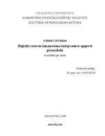 Дипломная 'Digitālo resursu izmantošana lasītprasmes apguvei  pirmsskolā', 1.