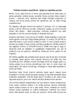 Эссе 'Politiskā struktūra senajā Romā - ķēniņu un republikas periods', 1.