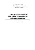 Отчёт по практике 'Latvijas upju hidroloģiskā režīma raksturojums un noteces rādītāju aprēķināšana', 1.