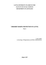 Реферат 'Children Rights Protection in Latvia', 1.