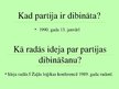 Презентация 'Latvijas Zaļā partija', 3.