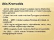 Презентация 'Atis Kronvalds', 3.