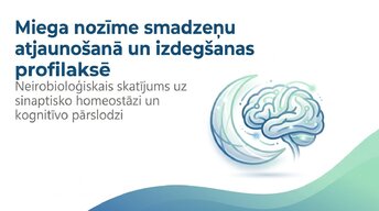 Презентация 'Miega nozīme smadzeņu atjaunošanā un izdegšanas profilaksē', 1.