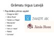 Презентация 'Grāmatu tirgus izpēte Latvijā', 10.