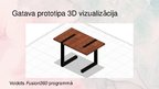 Презентация '3D izstrādājums - galds', 6.