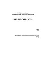 Образец документа 'Kulturogramma', 1.