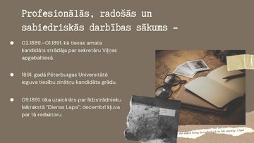 Презентация 'Rainis un viņa nozīme latviešu literatūrā un kultūrā', 4.