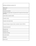 Конспект 'Discovering computers - computer security risks - glossary', 2.