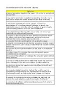 Конспект 'Discovering computers - computer security risks - glossary', 10.