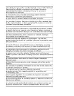 Конспект 'Discovering computers - computer security risks - glossary', 12.