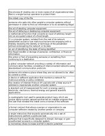 Конспект 'Discovering computers - computer security risks - glossary', 13.