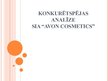 Реферат 'Uzņēmuma SIA "Avon Cosmetics" konkurētspējas analīze', 39.