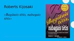 Презентация 'Roberts Kijosaki «Bagātais tētis, nabagais tētis»', 1.
