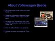Презентация 'VW Beatle "Than and Now"', 4.