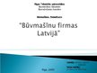 Презентация 'Būvmašīnu firmas Latvijā', 1.