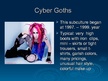 Презентация 'Goth Subculture', 6.