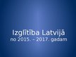 Презентация 'Izglītība Latvijā', 1.