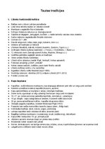 Конспект 'Latvijas Kultūras Kanona konspekts', 1.