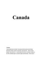 Конспект 'Canada', 1.