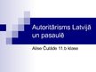 Презентация 'Autoritārisms Latvijā un pasaulē', 1.