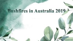 Презентация 'Bushfires in Australia', 1.