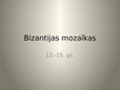 Презентация 'Mozaīku mākslas attīstība Bizantijā', 27.