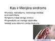 Презентация 'Menjēra sindroms', 1.