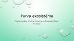 Презентация 'Purva ekosistēma', 1.