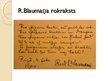 Презентация 'Rūdolfs Blaumanis', 10.