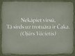 Презентация 'Aleksandrs Čaks', 9.