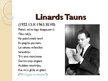 Презентация 'Linards Tauns', 1.