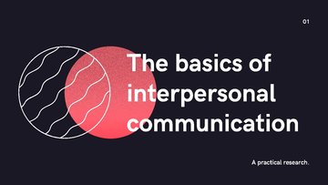 Презентация 'The Basics of Interpersonal Communication', 1.