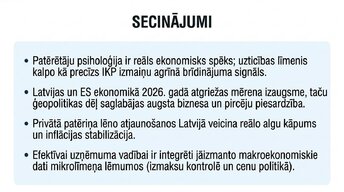Презентация 'Patērētāju uzticības ietekme uz ekonomisko izaugsmi', 13.