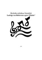 Реферат 'Ludviga van Bēthovena opera "Fidelio"', 1.