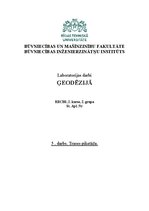 Реферат 'Trases piketāža', 1.