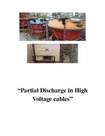 Реферат 'Partial Discharge in High Voltage Cables', 2.