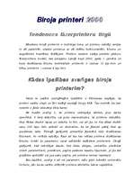 Реферат 'Biroja printeri 2000', 5.